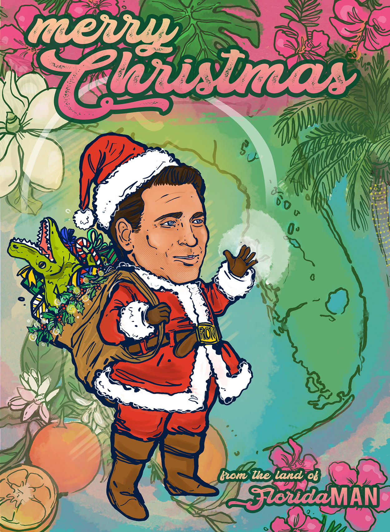 Merry Christmas ... from the land of Floridaman