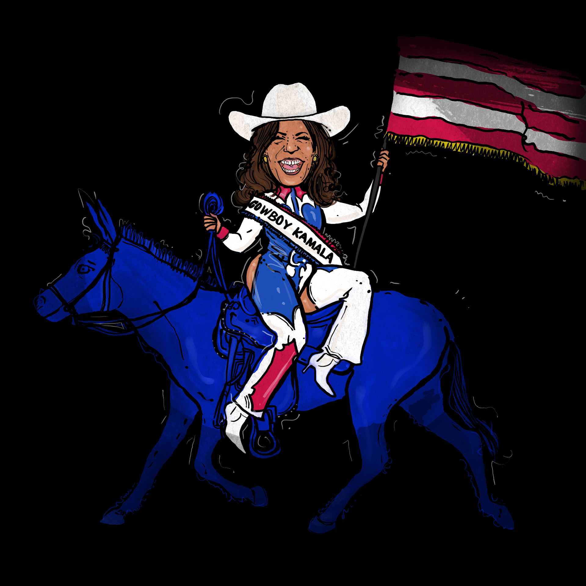 Cowboy Kamala