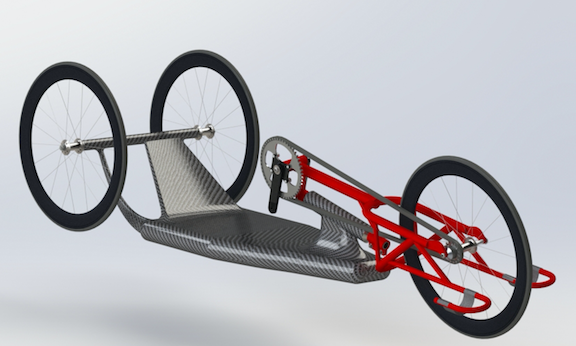 Single Speed 'Track' focused hand cycle.