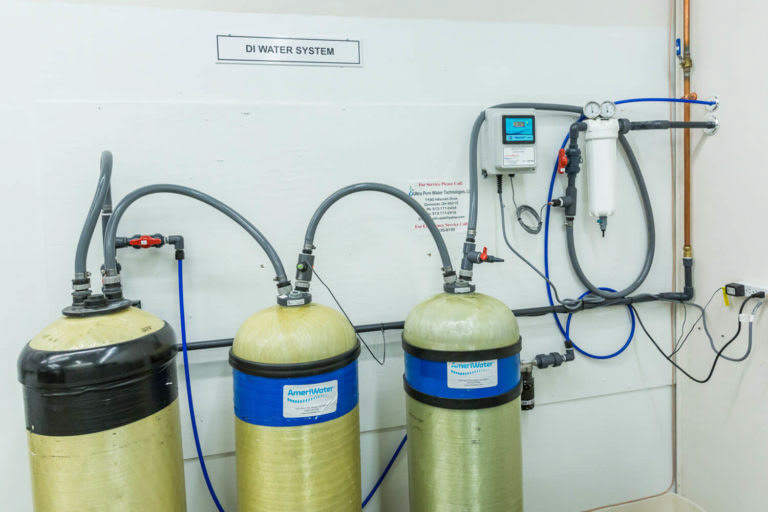Researched and Managed the Install of an Industrial De-Ionized Water System.