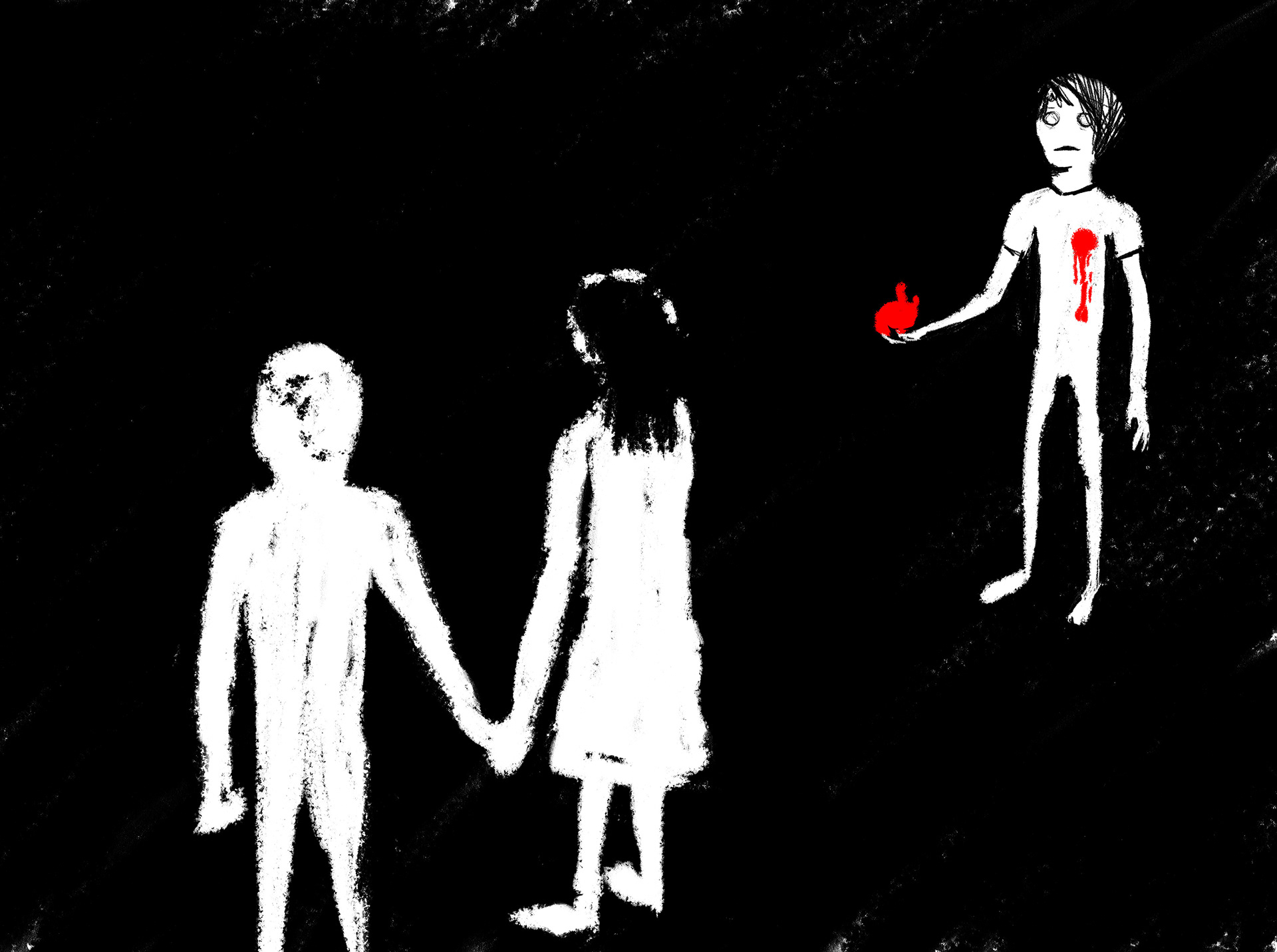 One of many drawings from "Emo Night"