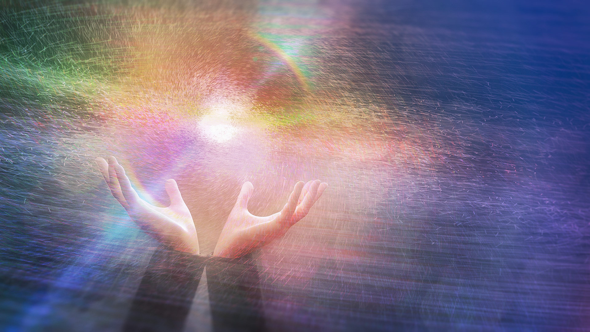 Magic Hands Using Particles In Maya for Reiki Ad