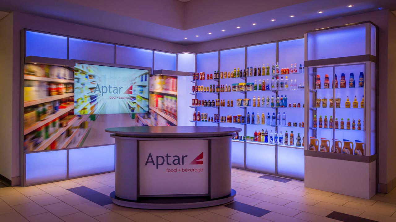 Aptar product displays