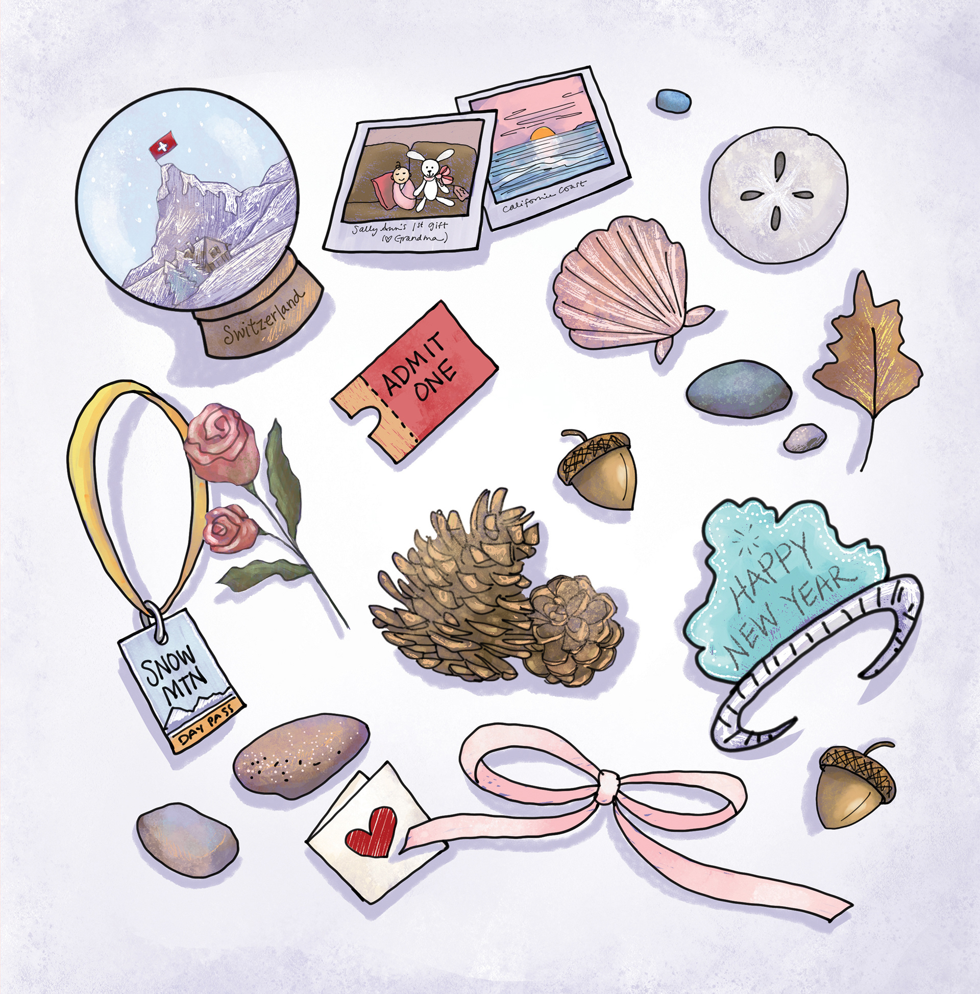  IllustrationPg5 ©Traci C. Adams: When Memories Become Magic  • Story ©Kristen Castellano
