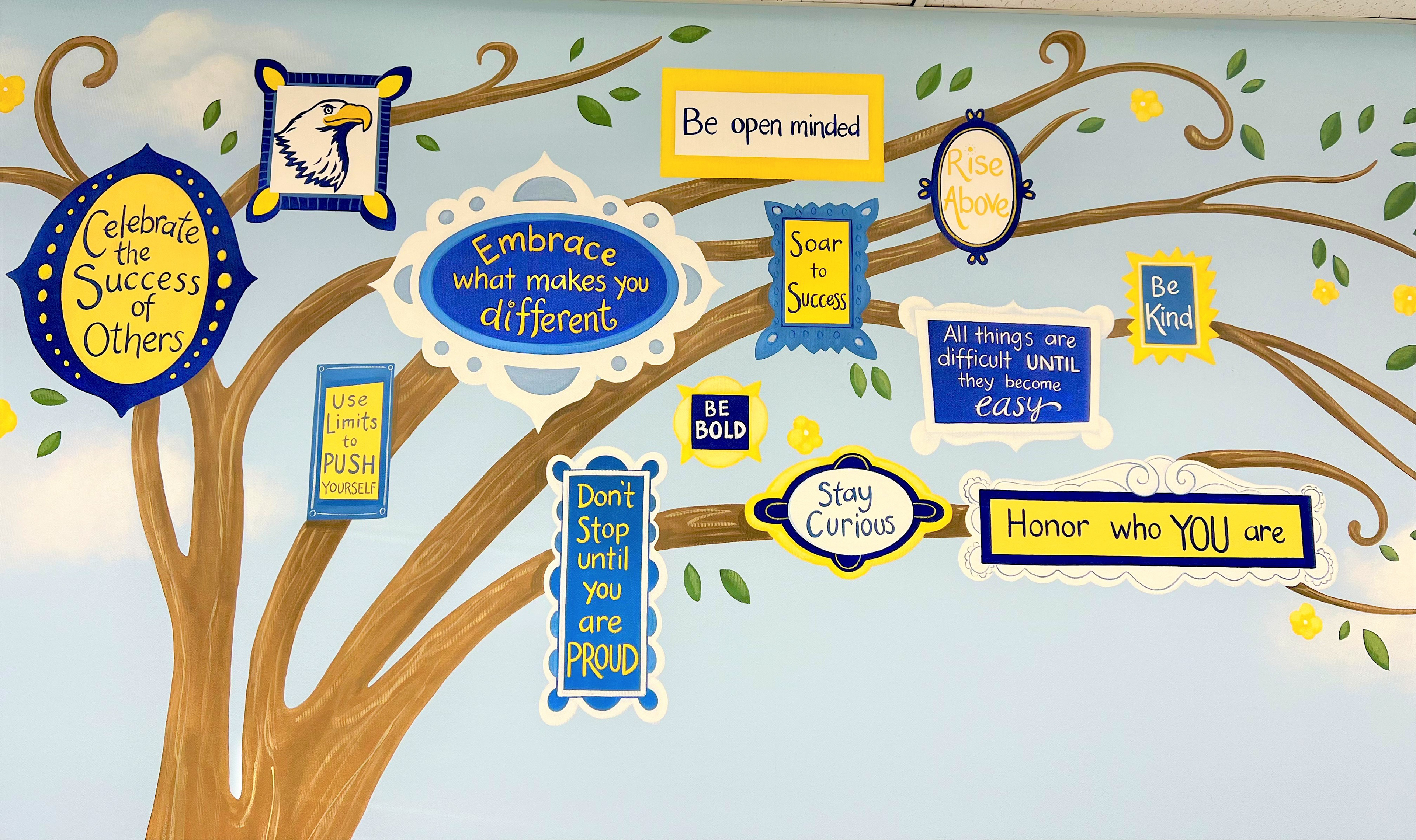 Golden Oak Elementary Learning Center, Positive Messages
