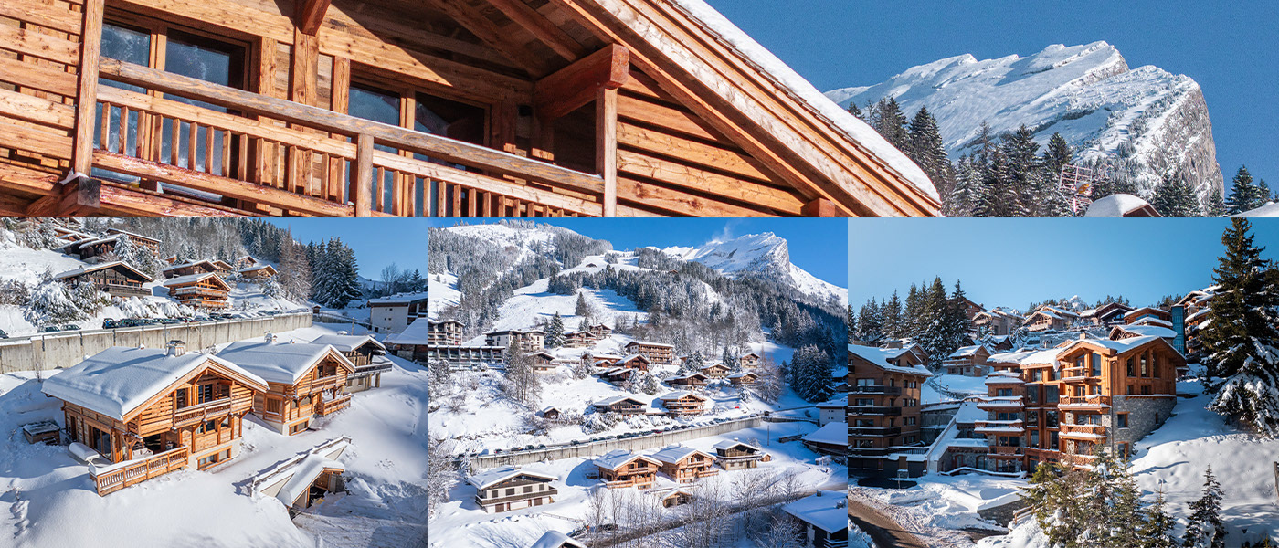La Clusaz chalet au drone