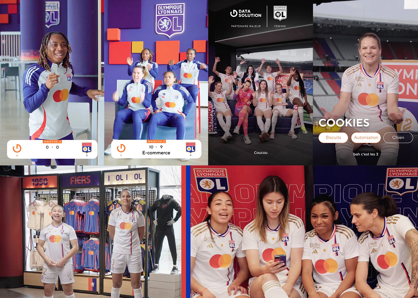 Snack content olympique lyonnais