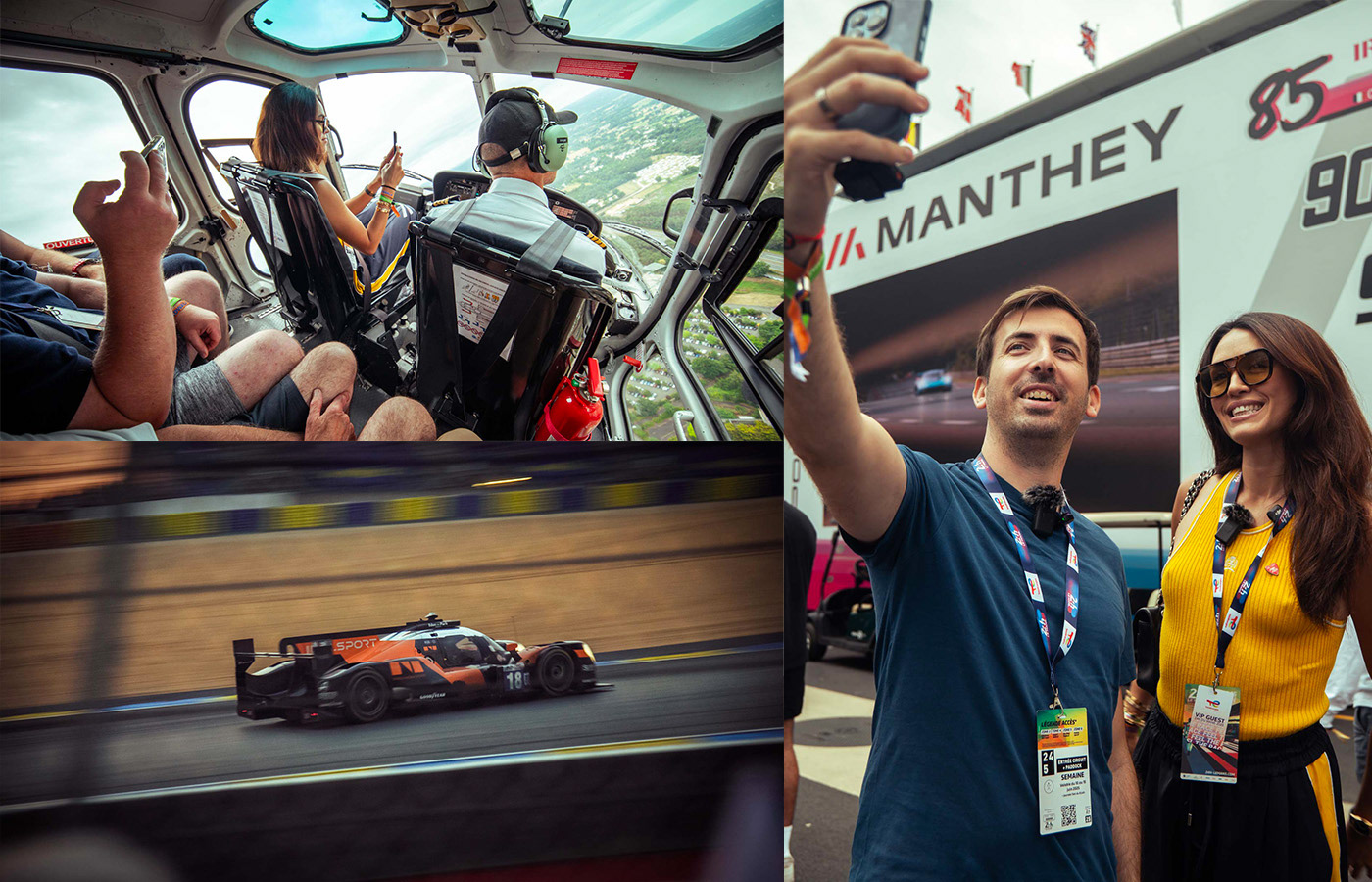 24h du mans avec Romain Monti et Diane Leyre