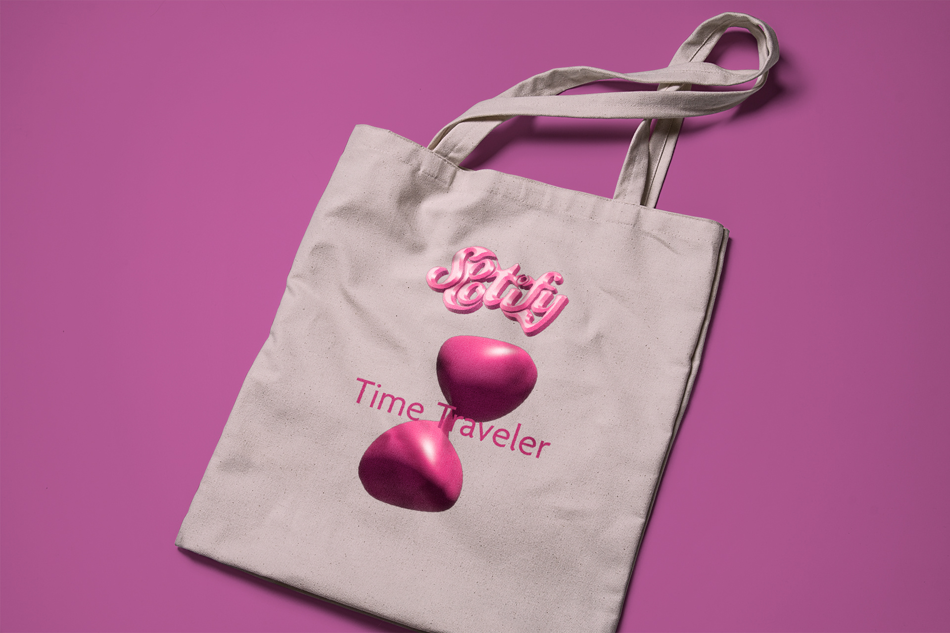 Time Traveler- Tote Bag Merch