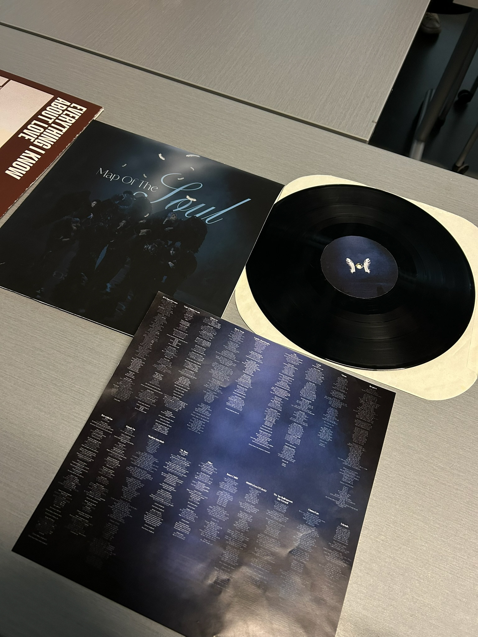 Vinyl and Lyric sheet