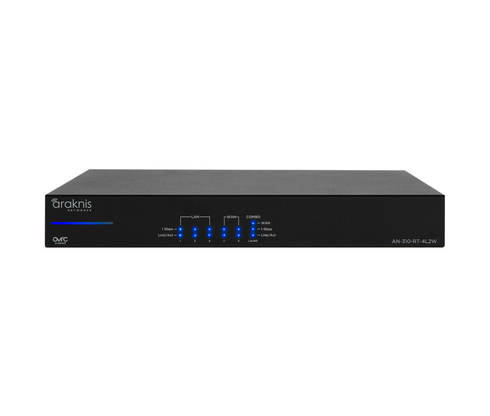 Araknis 310 Router (front)
