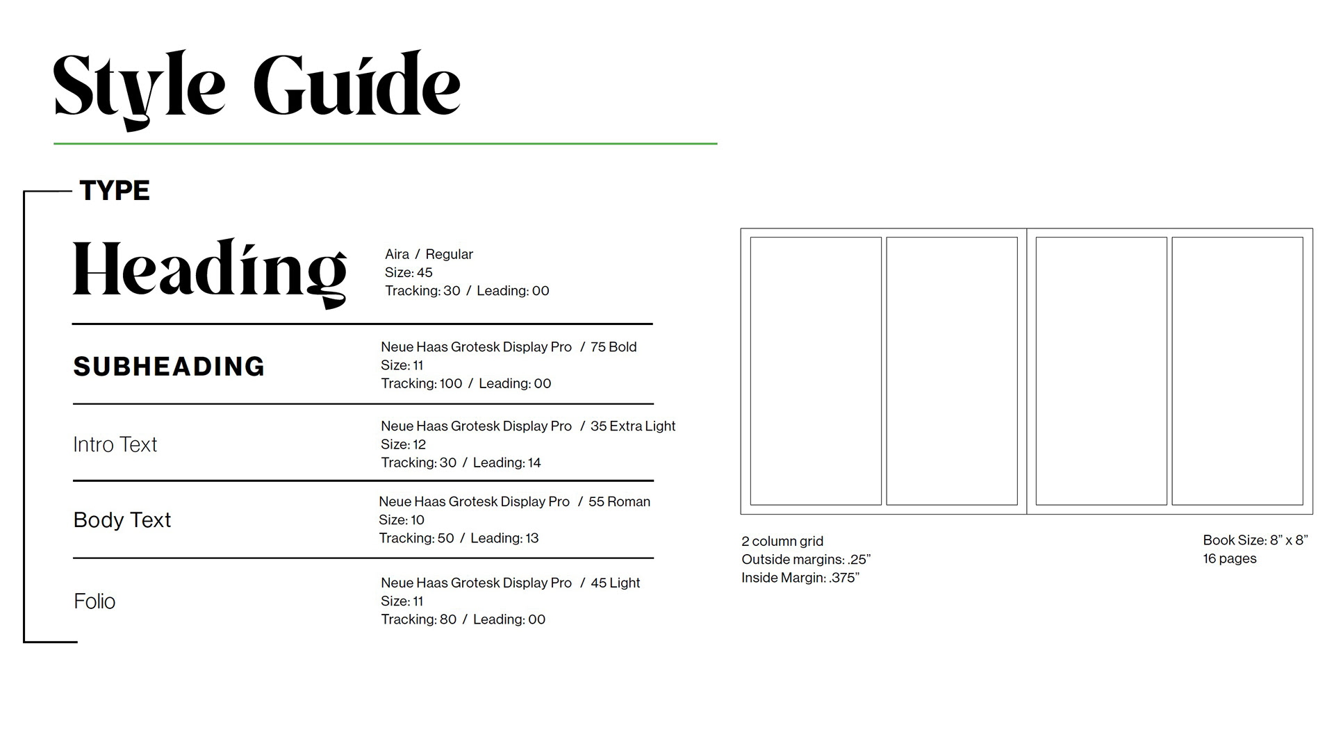 Style Guide