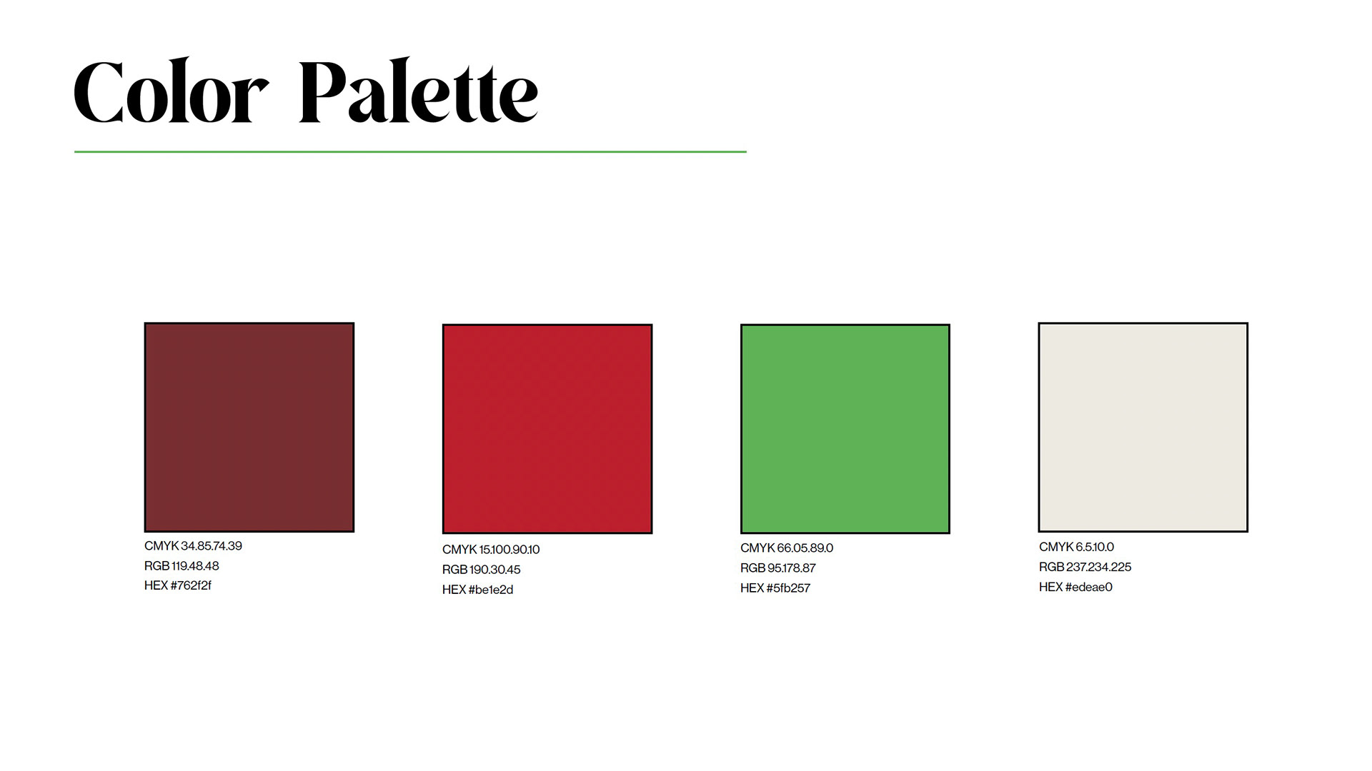 Color Palette
