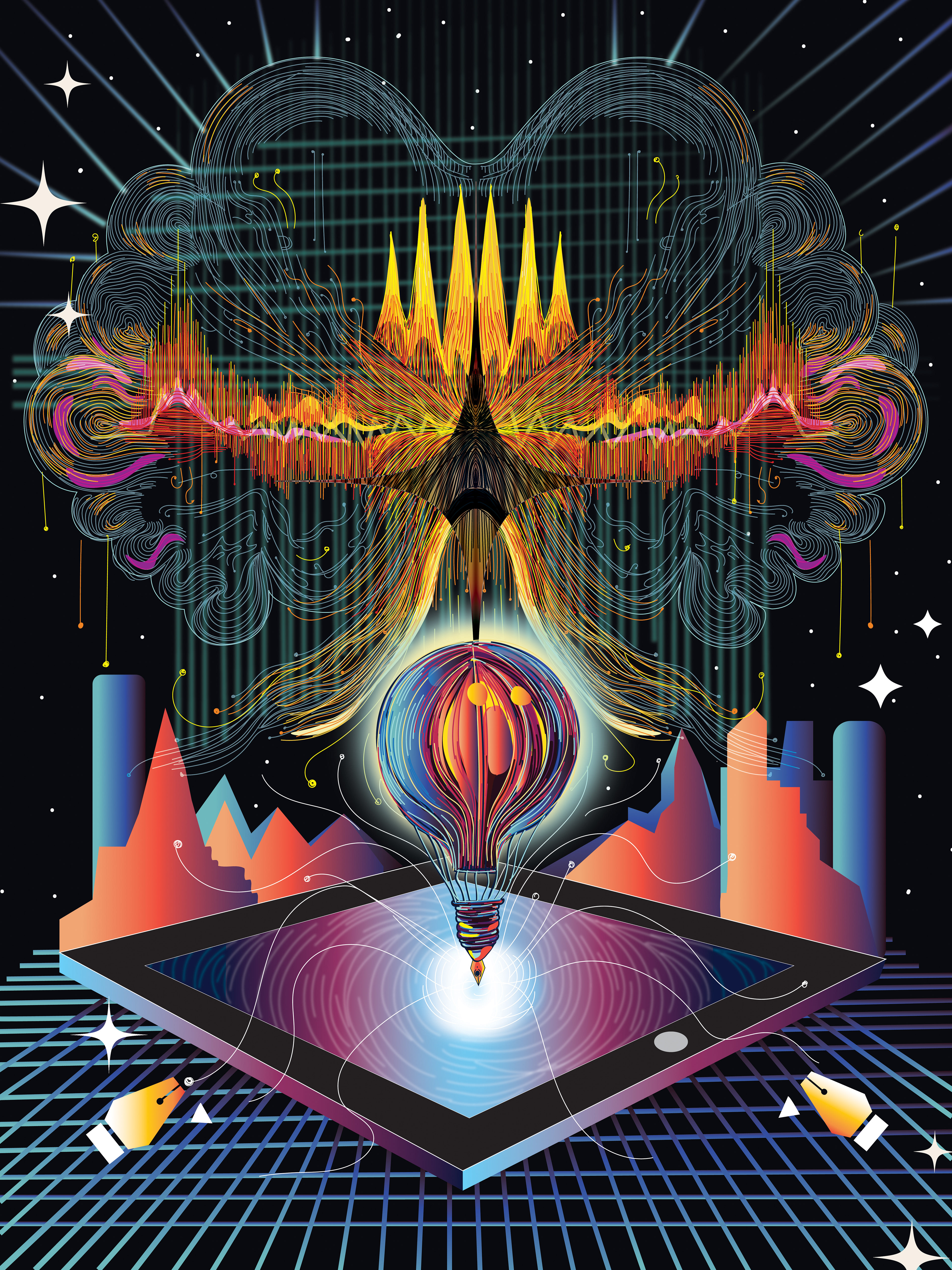 "Pulse of Creativity"- V1
