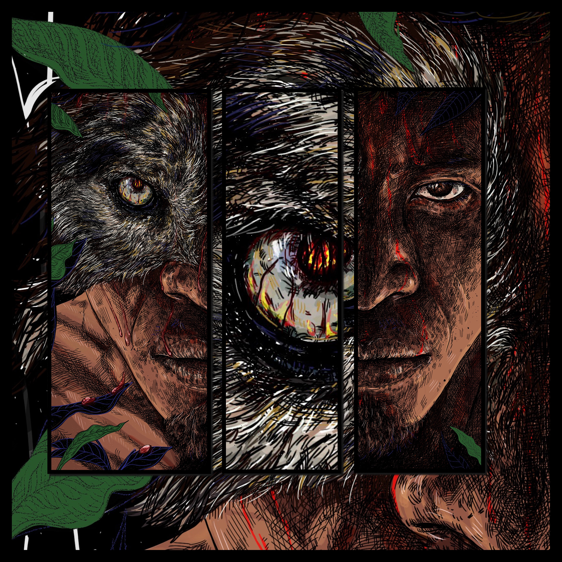 El Lobo - Split Composition