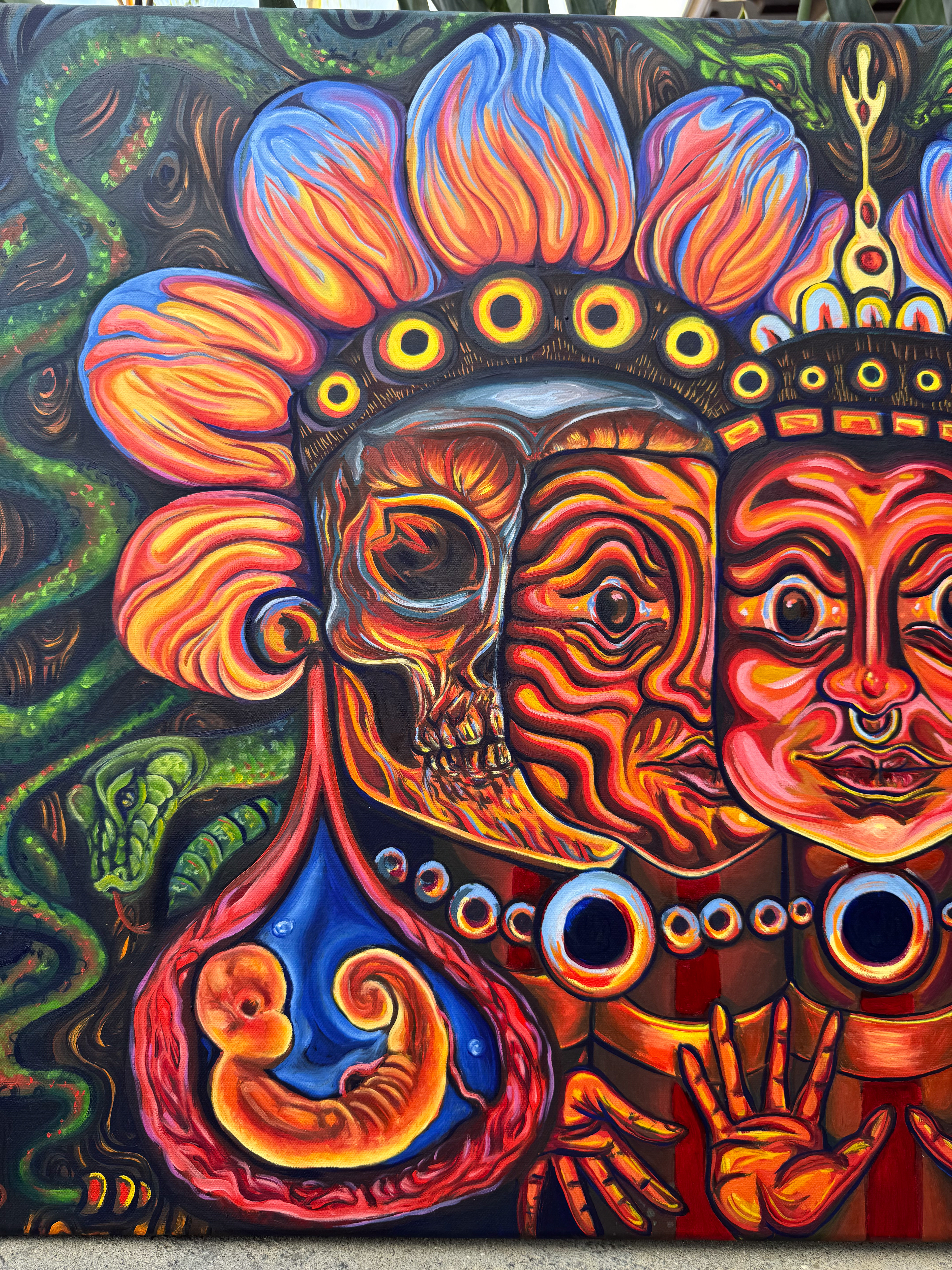 "Stages of life" Oil Painting pt. 1