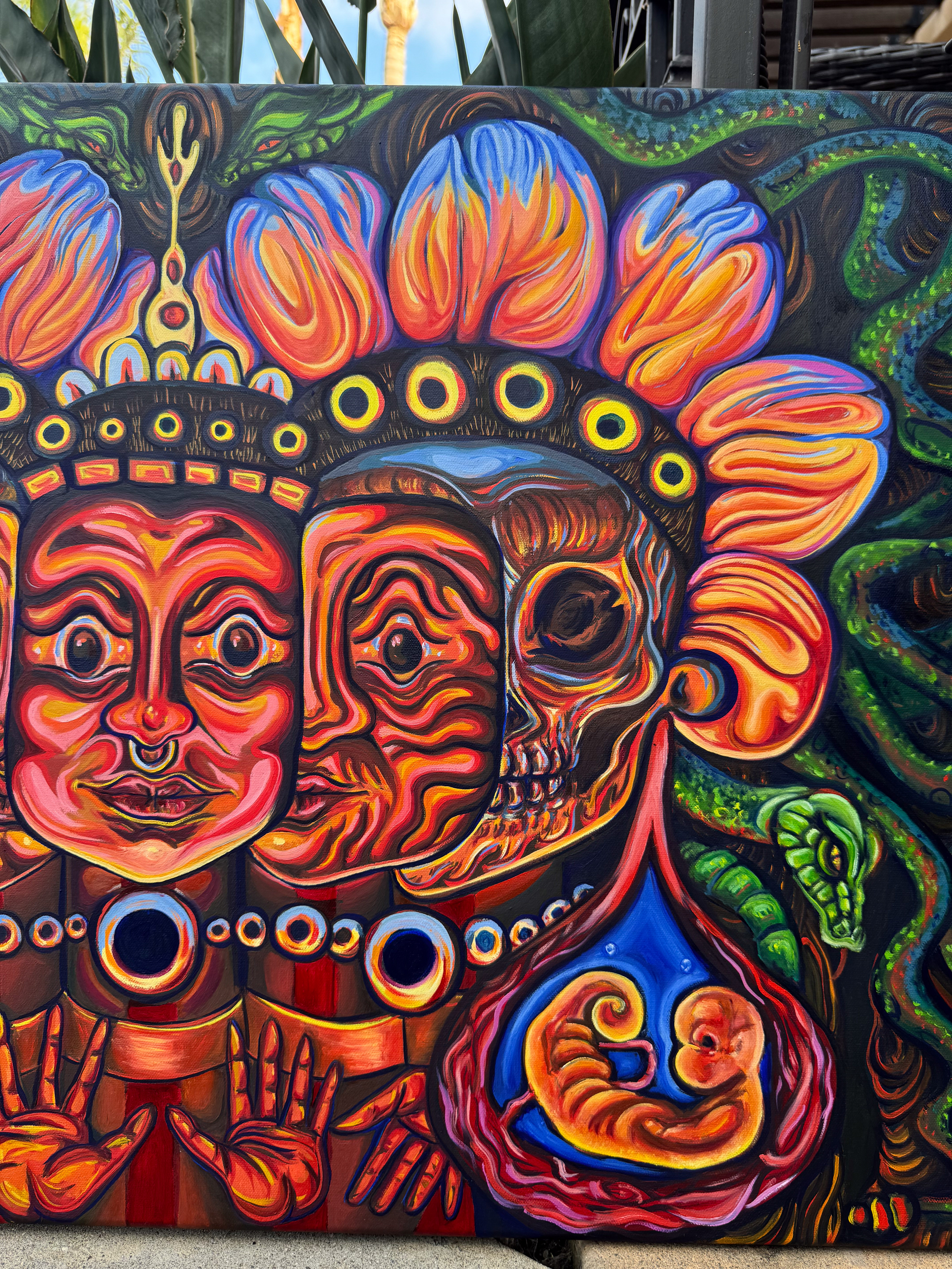 "Stages of life" Oil Painting pt. 3