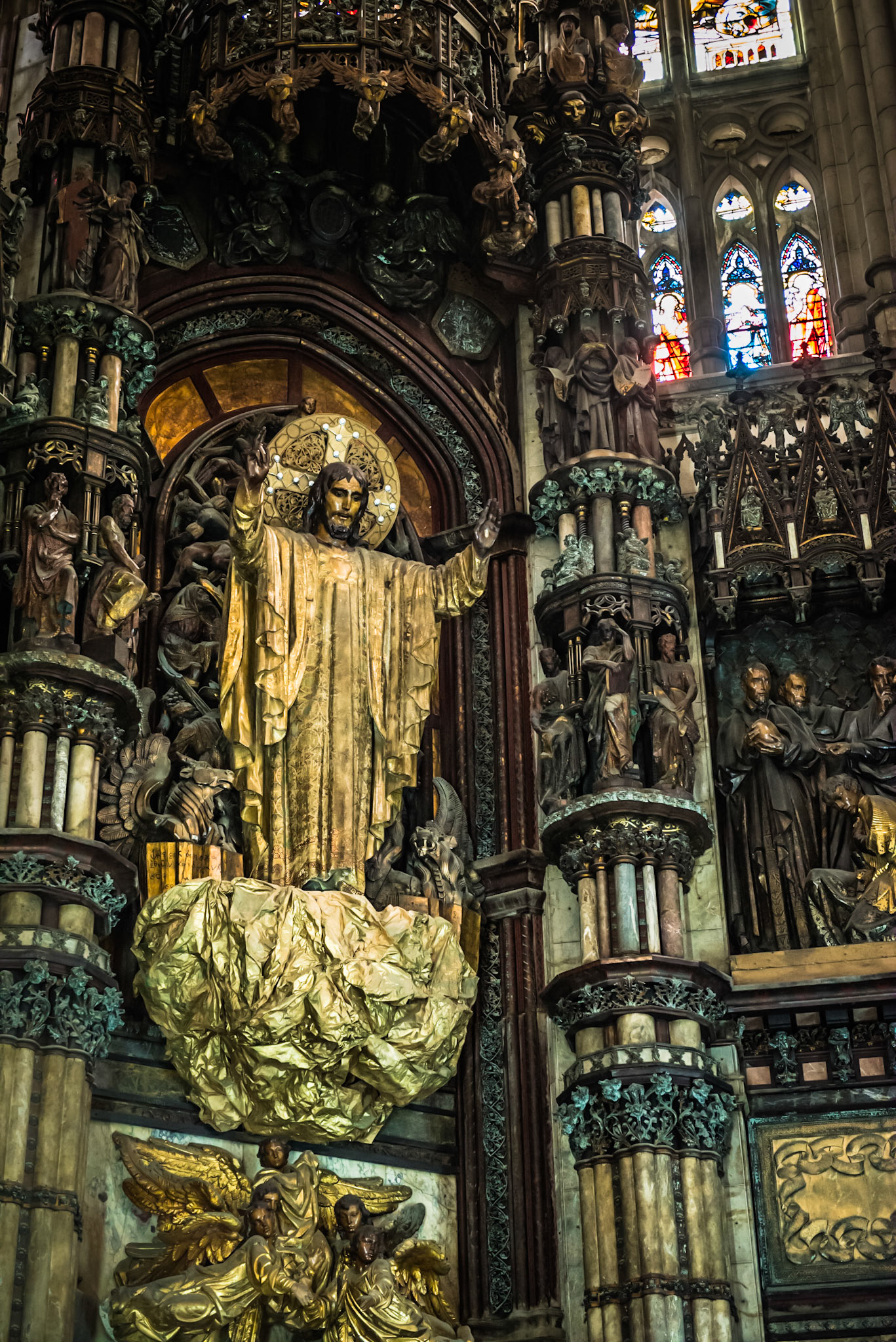 Construction started in 1914. It remains the country’s tallest and most beautiful Catholic church.