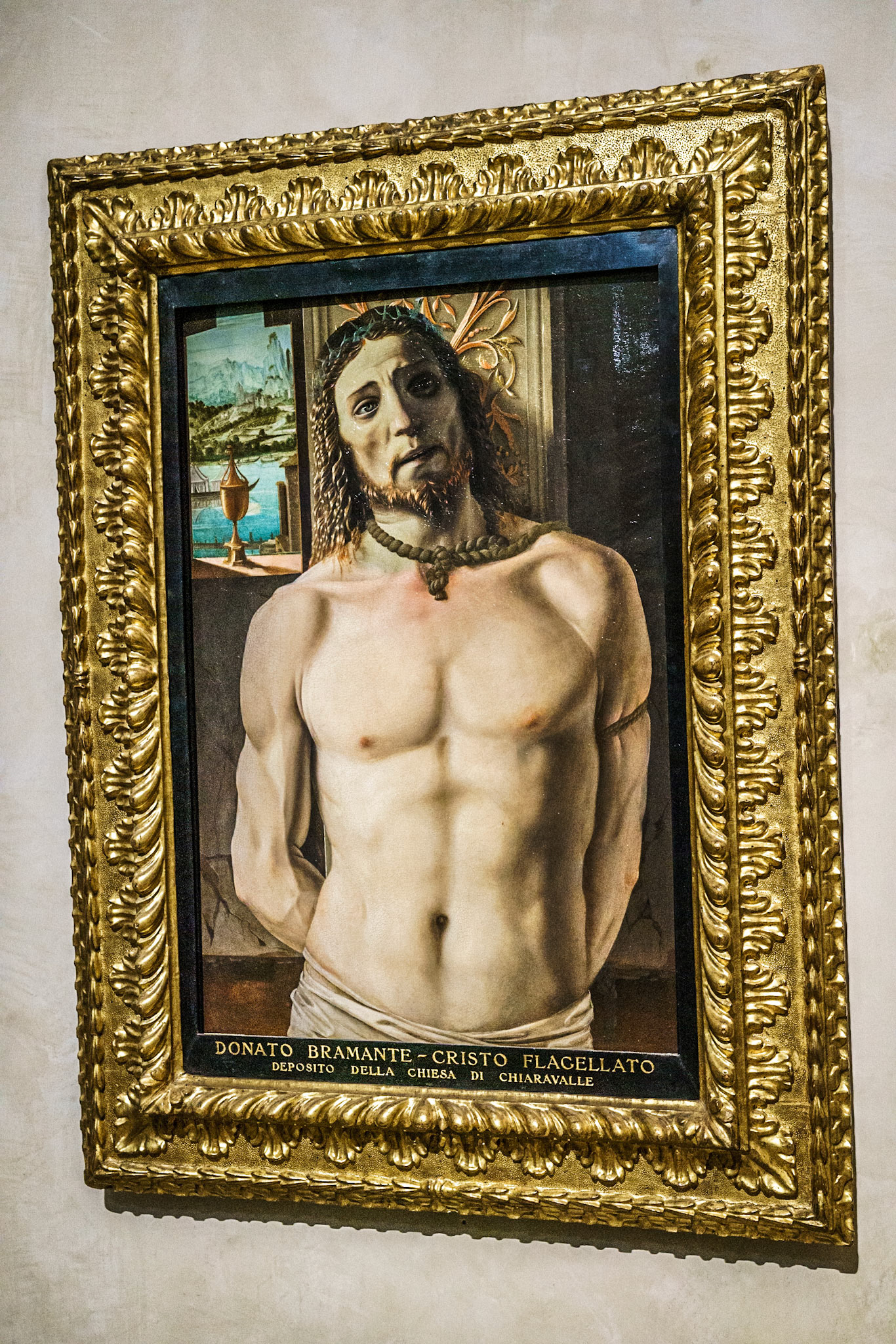 Donato Bramante (Donato di Pascuccio), Brera Pinacoteca, Milan Italy