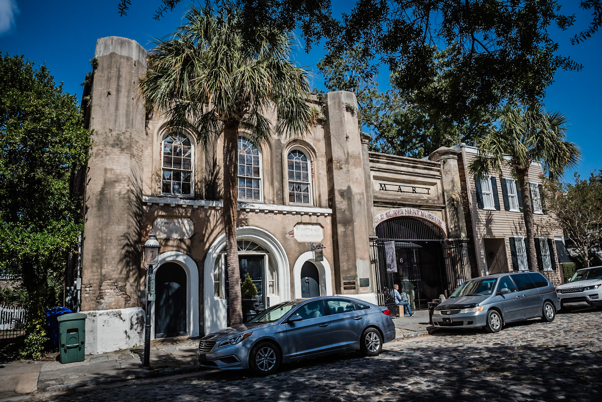 The only known extant building used as a slave auction gallery in South Carolina.
