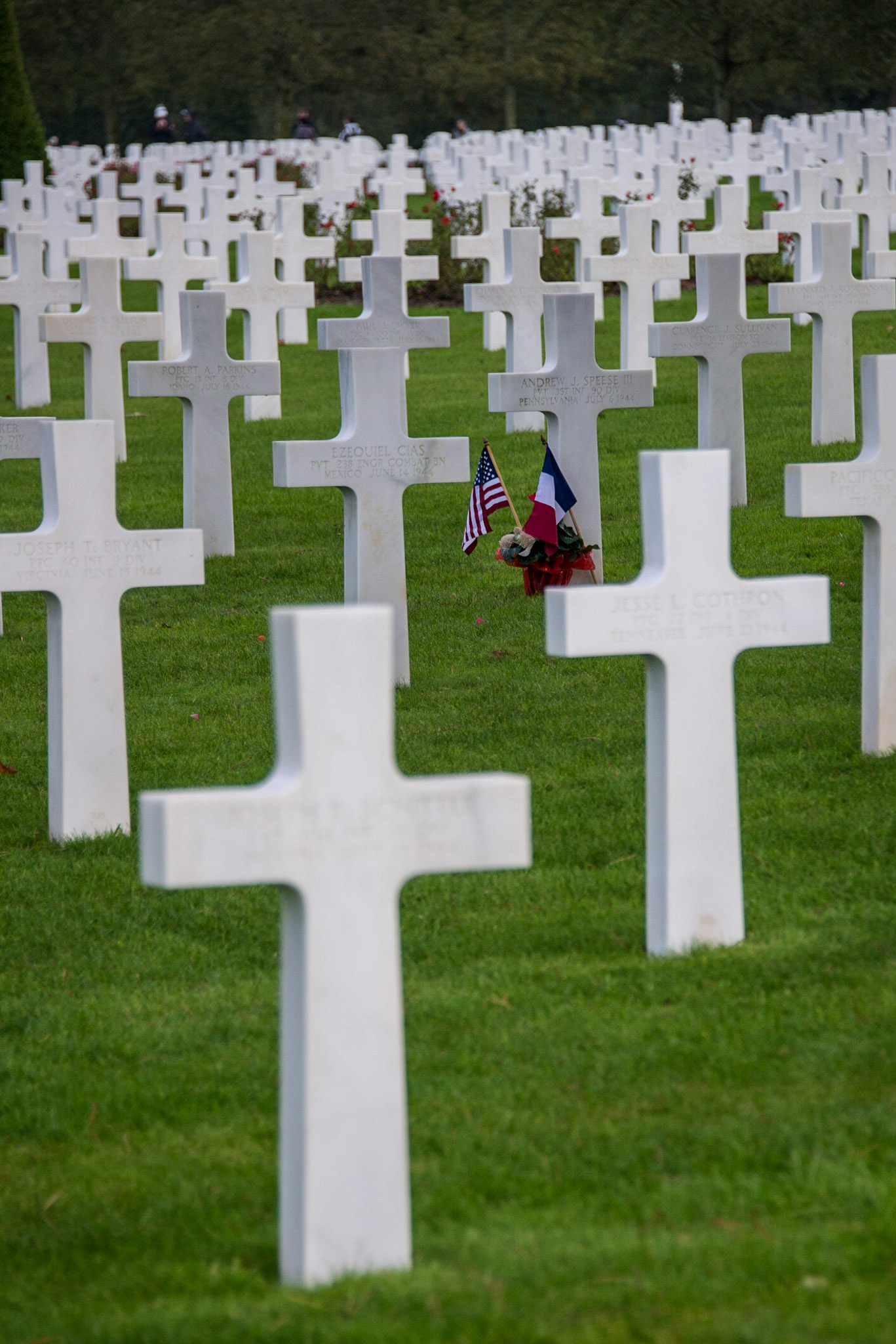 Normandy American Cemetery and Memorial, Omaha Beach