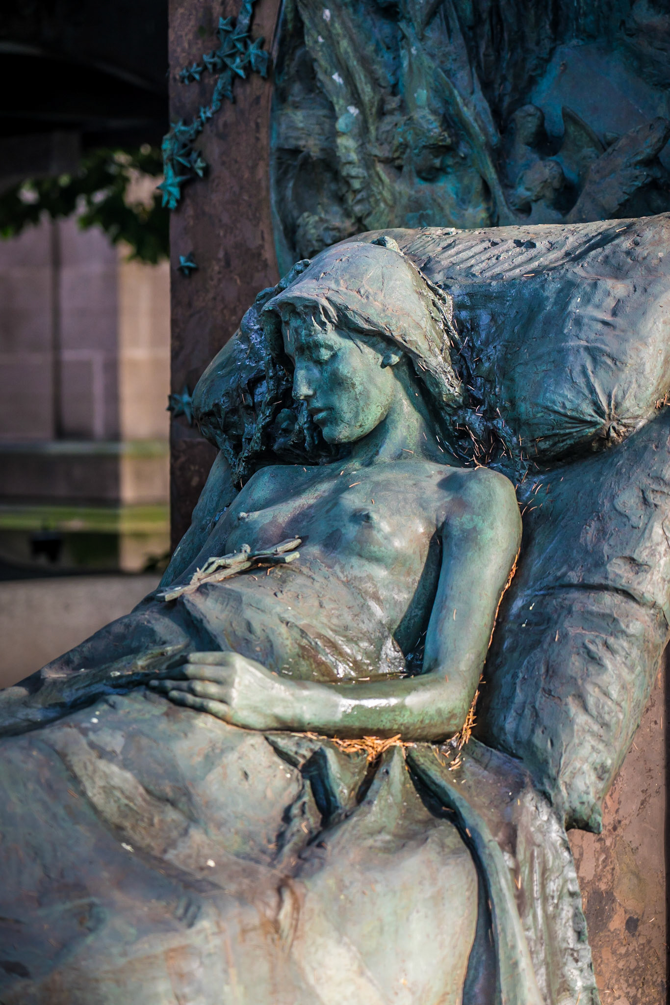 noted for the abundance of artistic tombs and monuments