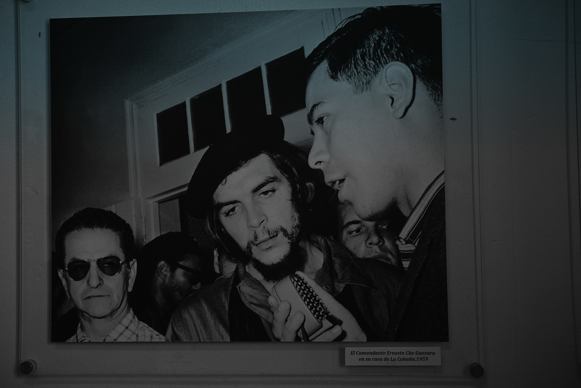 en su casa de La Cabana 1959