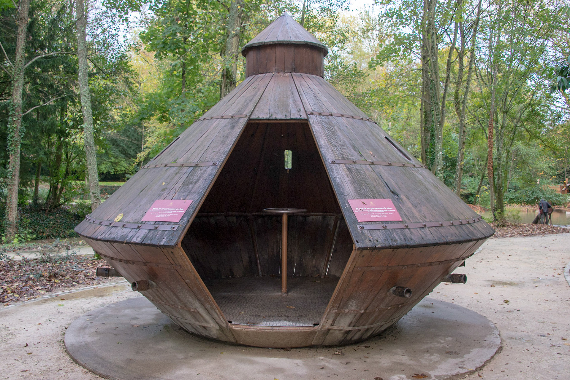 The Tank, Château du Clos Lucé, Leonardo da Vinci