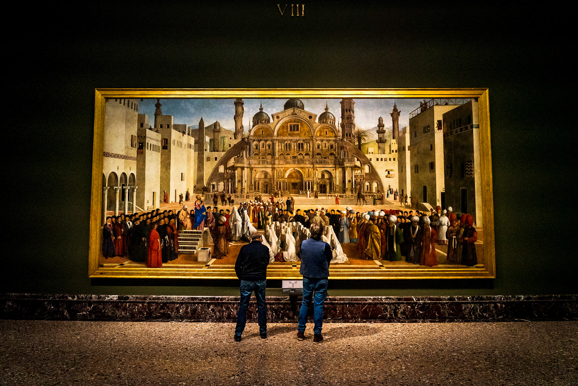 Gentile Bellini and Giovanni Bellini.  Brera Pinacoteca. Milan Italy