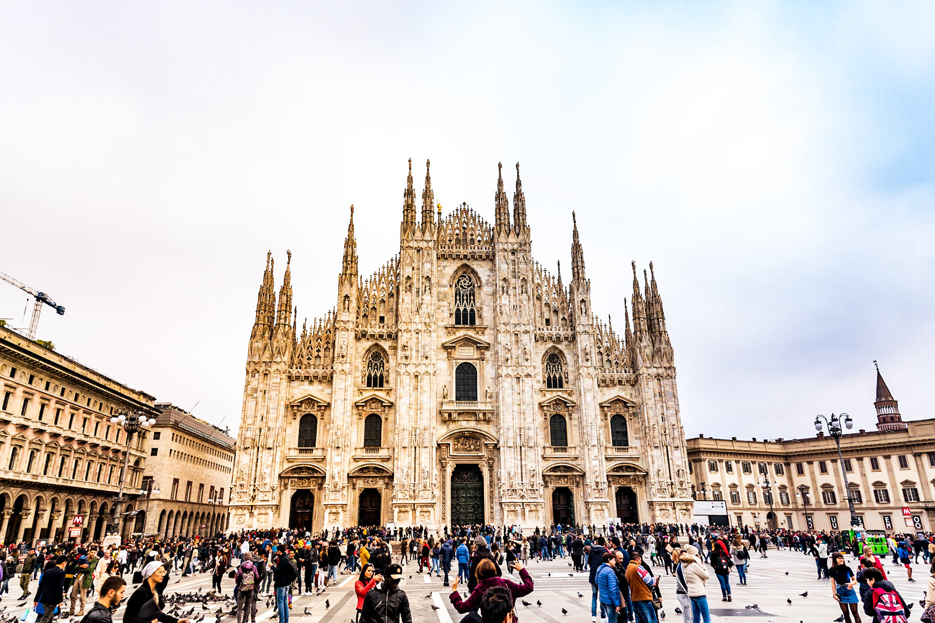 Took nearly six centuries to complete. The largest church in Italy