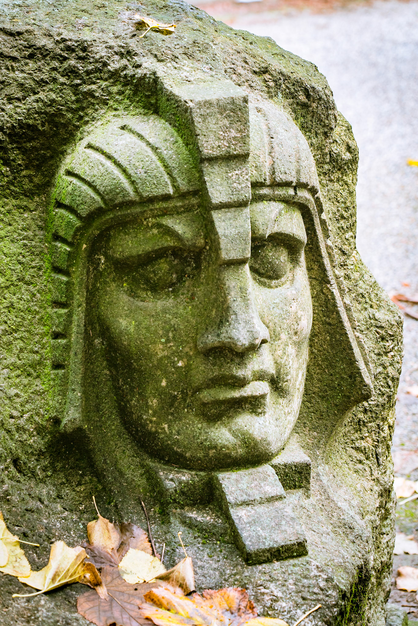 noted for the abundance of artistic tombs and monuments