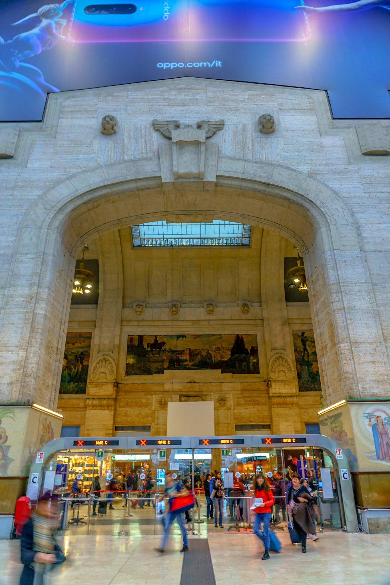 The largest train station in Europe