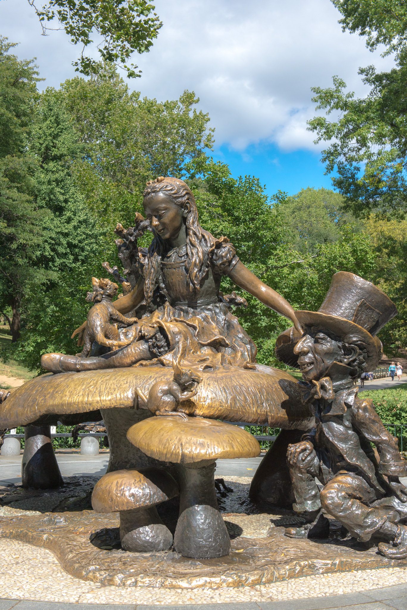 Alice in Wonderland Statues