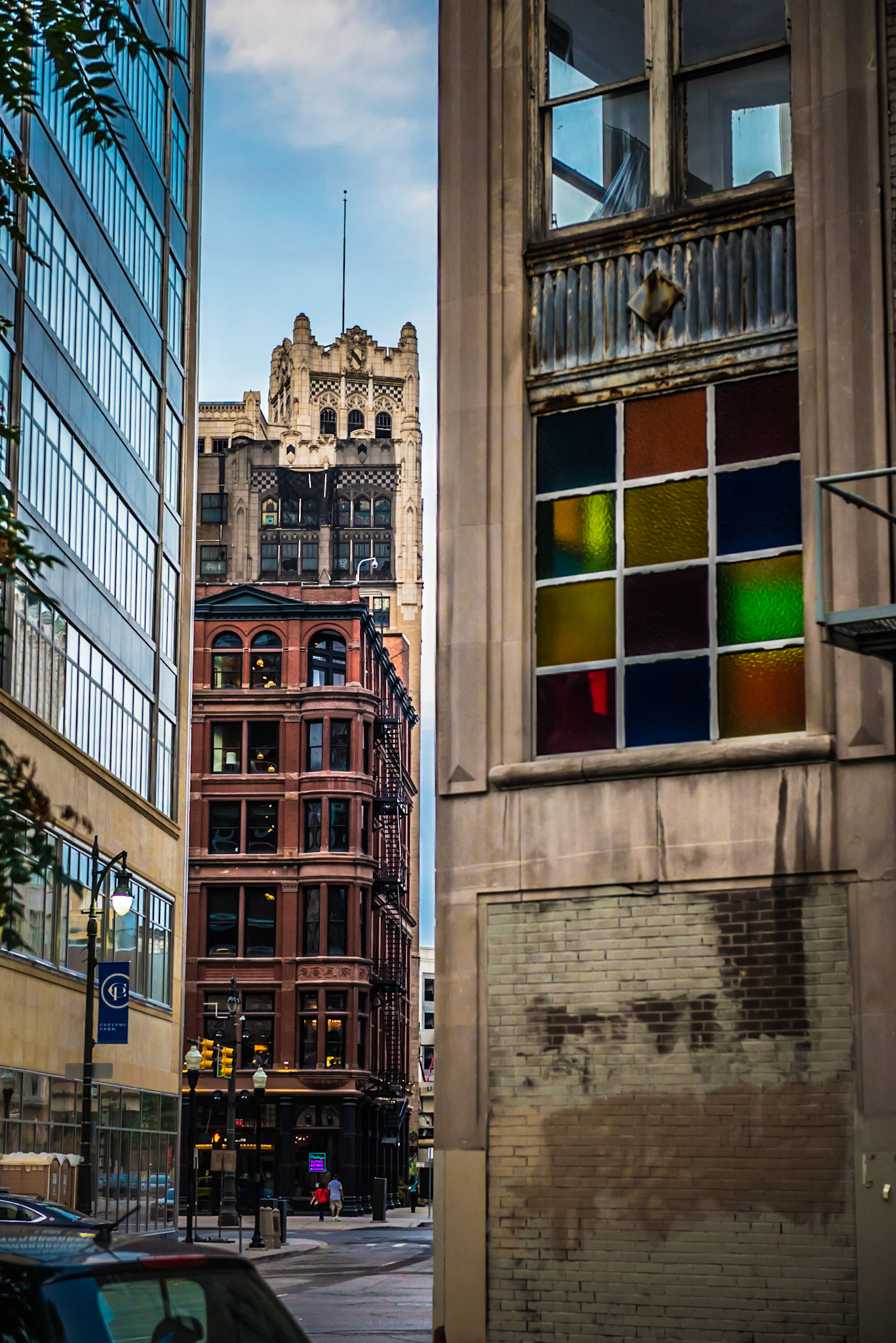 Detroit Street Scene