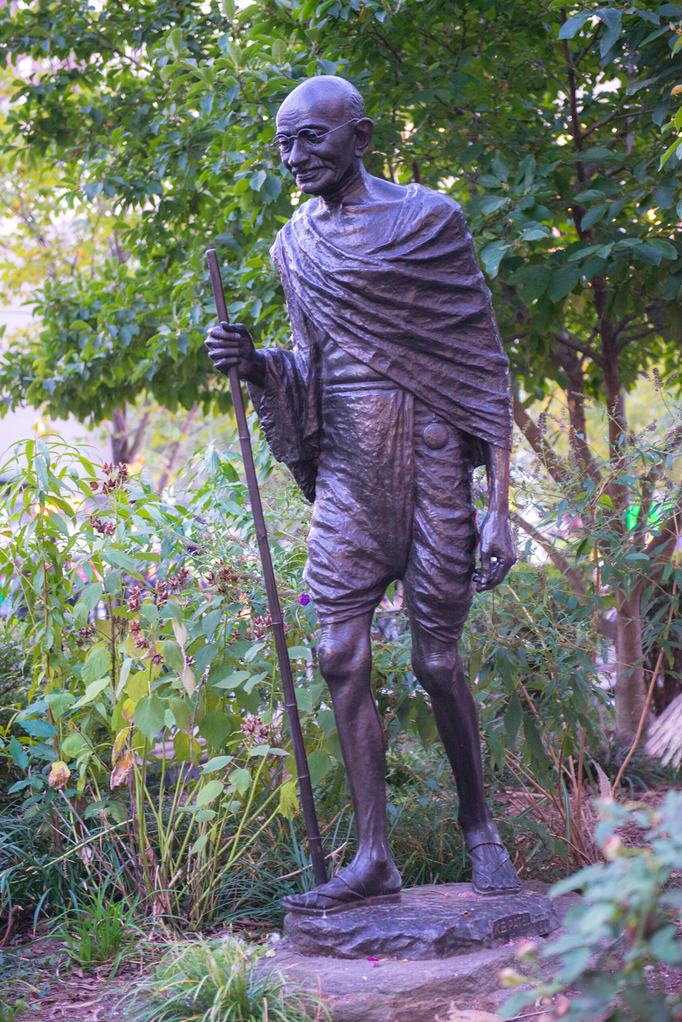 Gandhi in Union Square Park
