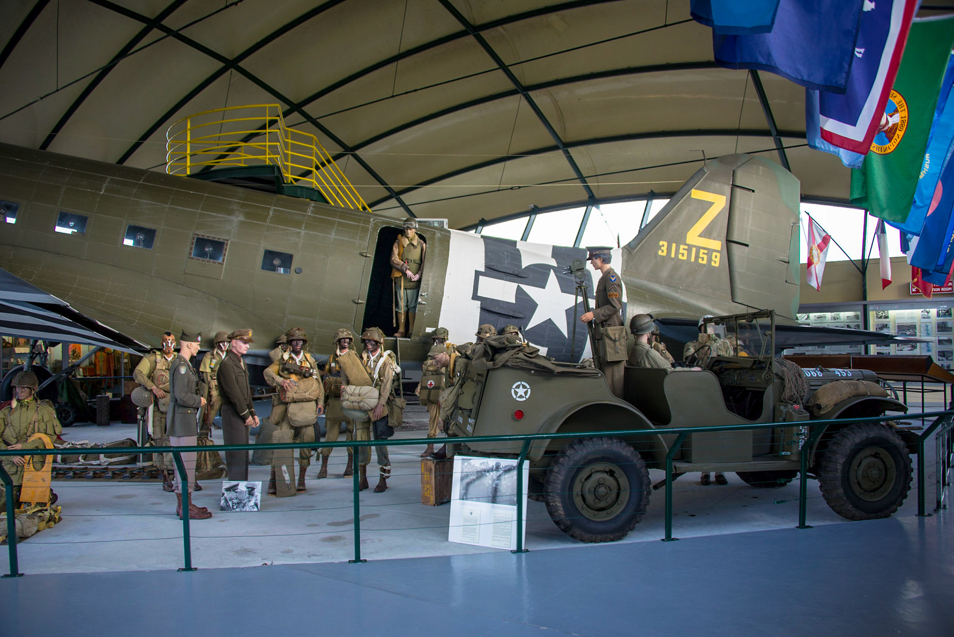 Airborne Museum,Sainte-Mere-Eglise, Normandy