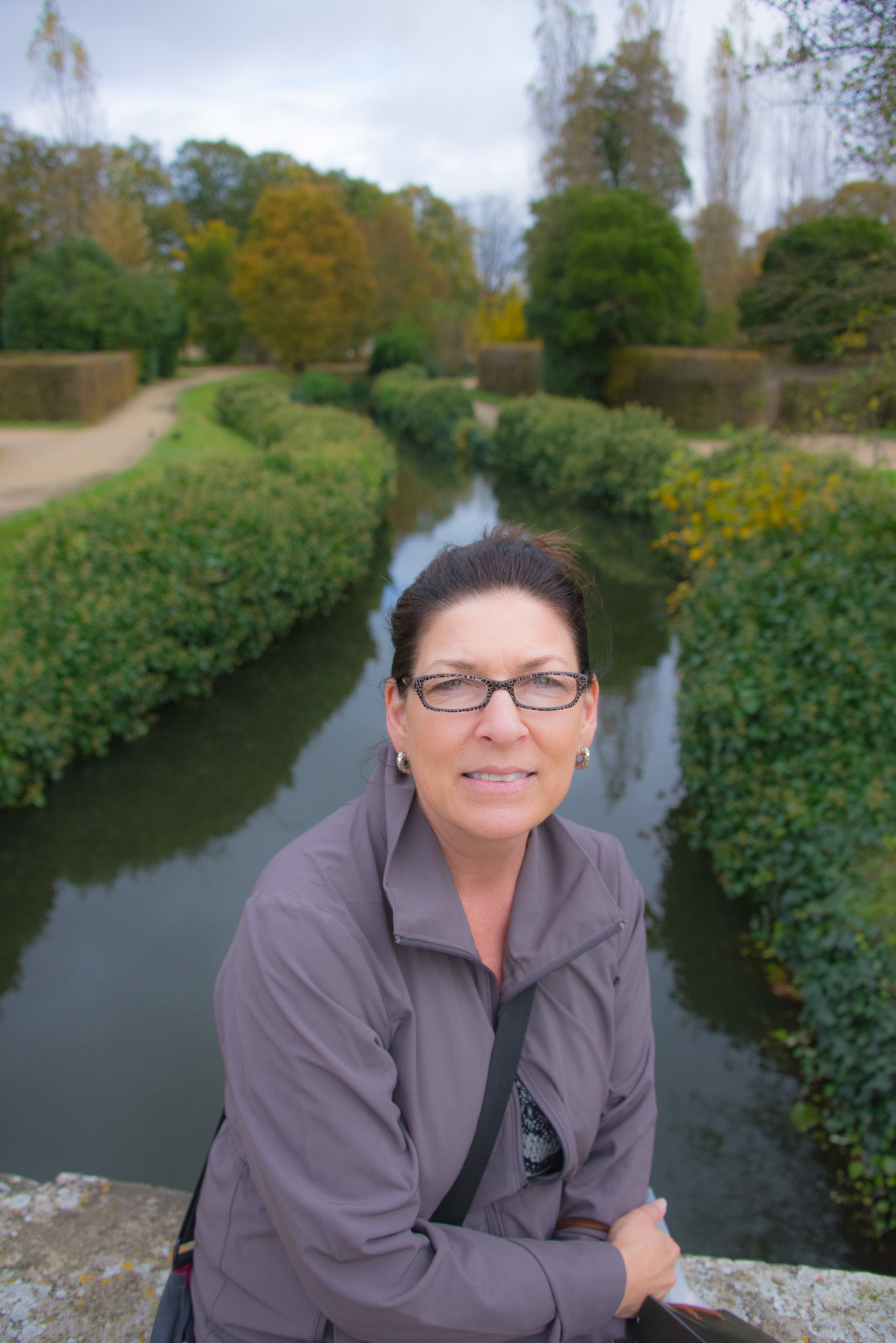 Amy at Queens Hamlet - Palace of Versailles