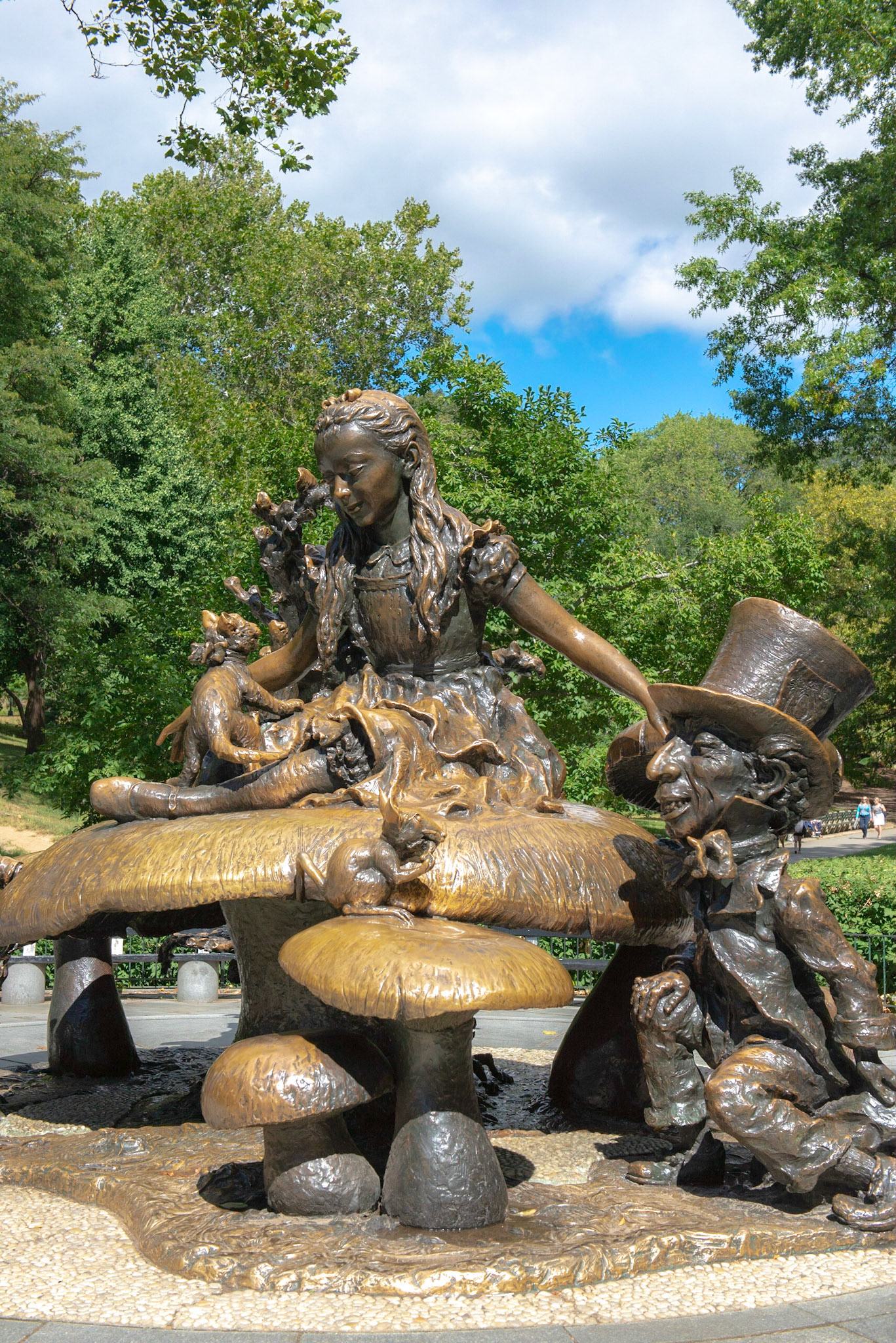 Alice in Wonderland Statues