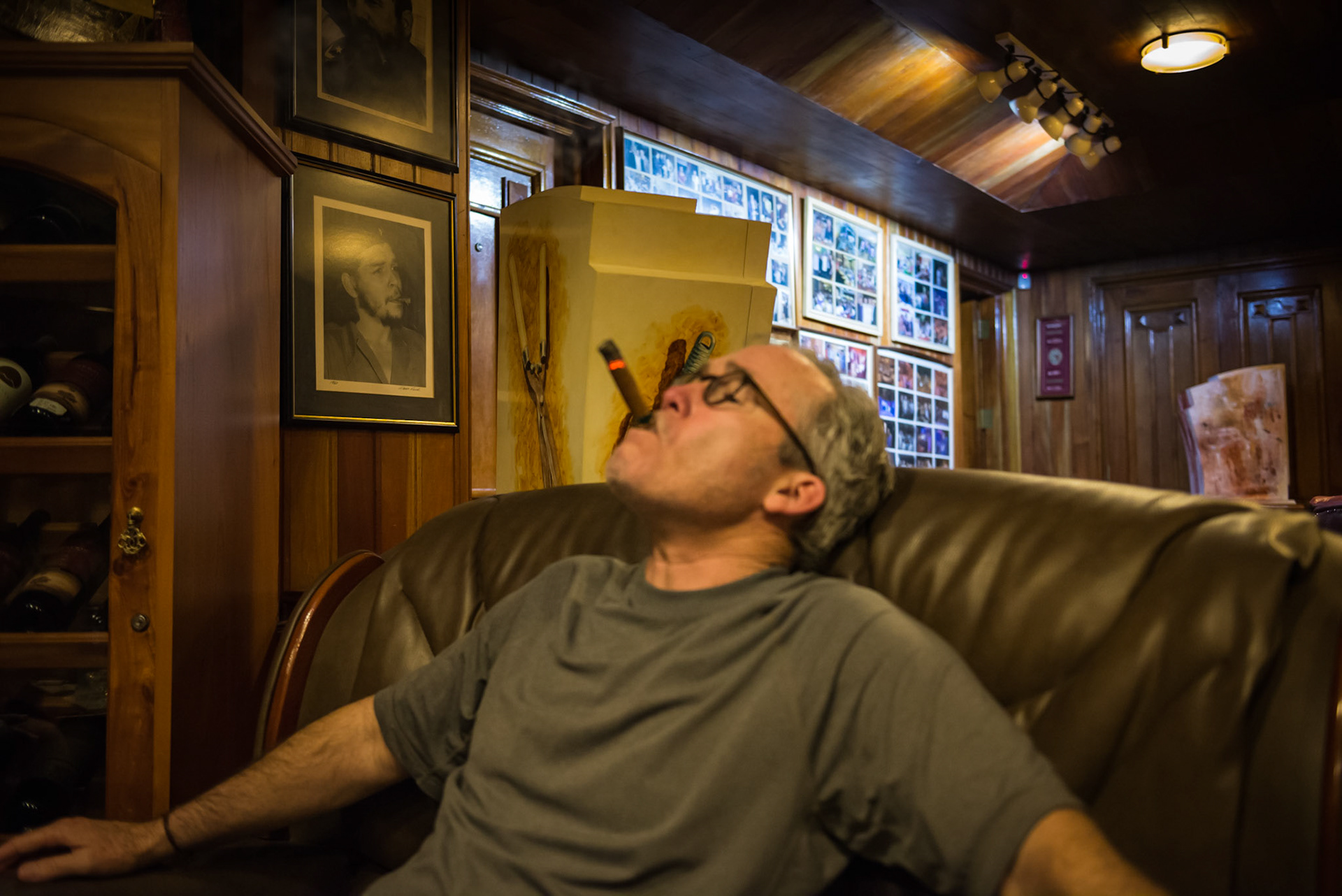 VIP Room at Partagas, Havana CUBA