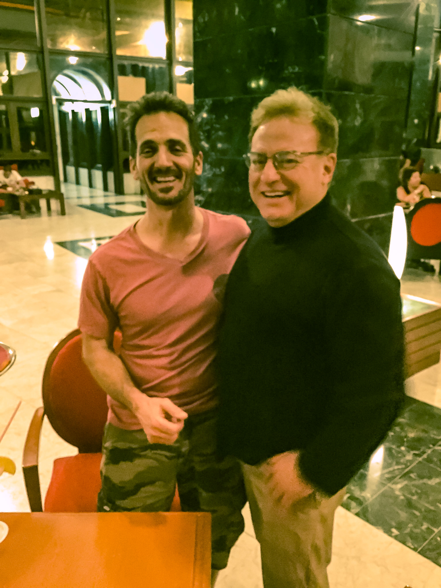 On a warm tropical night!