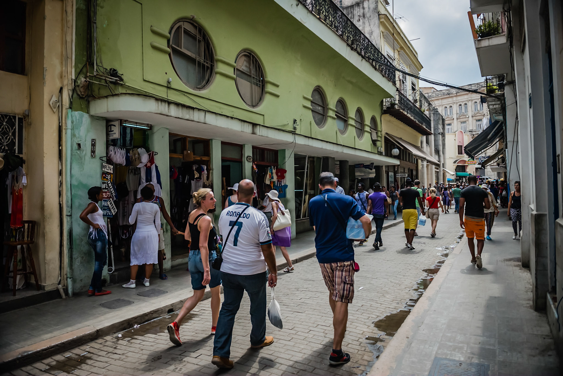 Old Buildings and Market
