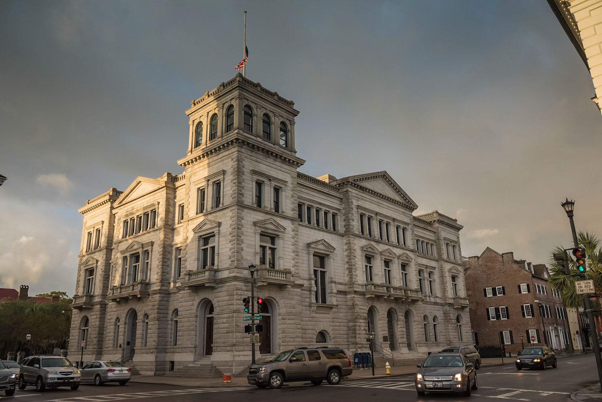 The Charleston Post Office is one of the oldest in the United States.  Built in 1896