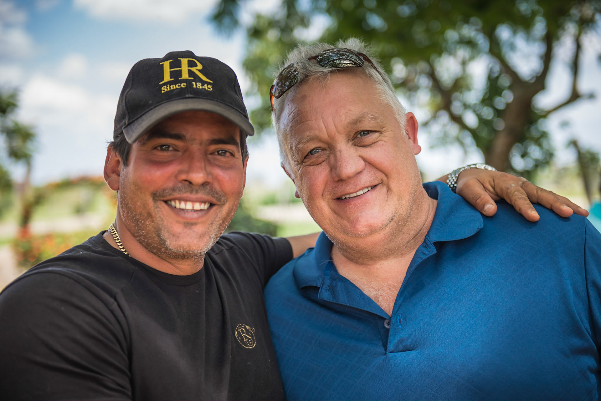 Hirochi Robaina and JS