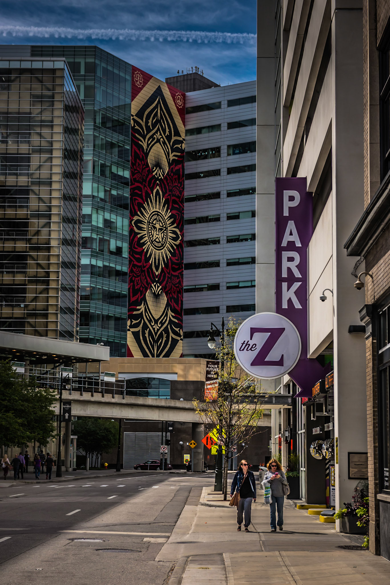 Parking Lot Art in Detroit