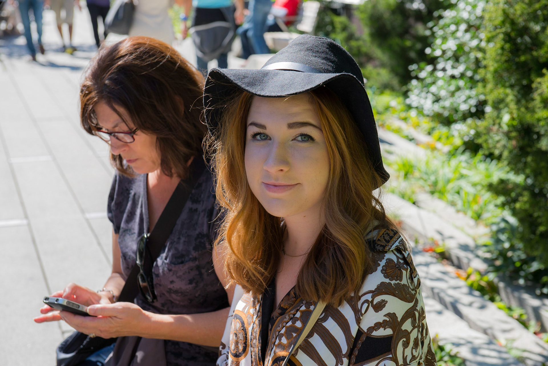 Amy and Emily on the High Line