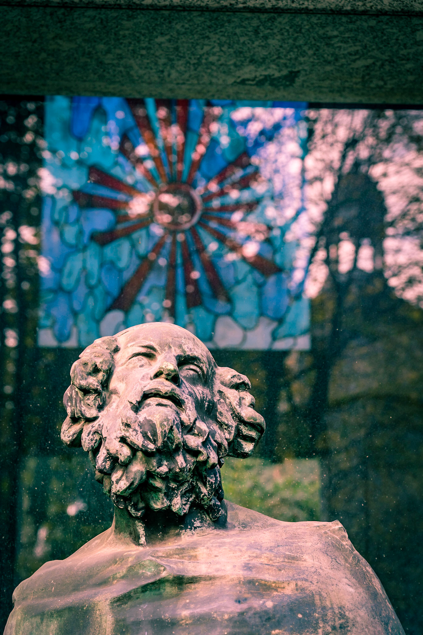 noted for the abundance of artistic tombs and monuments