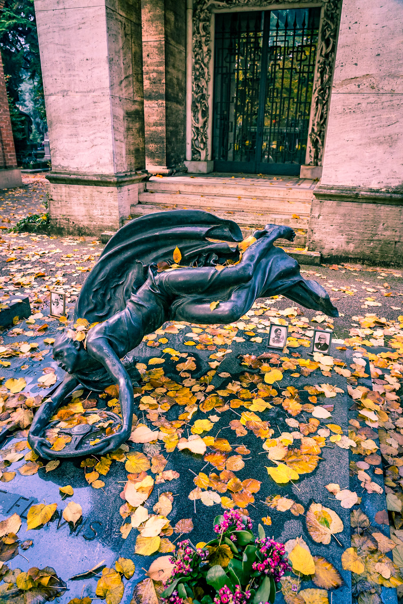 noted for the abundance of artistic tombs and monuments