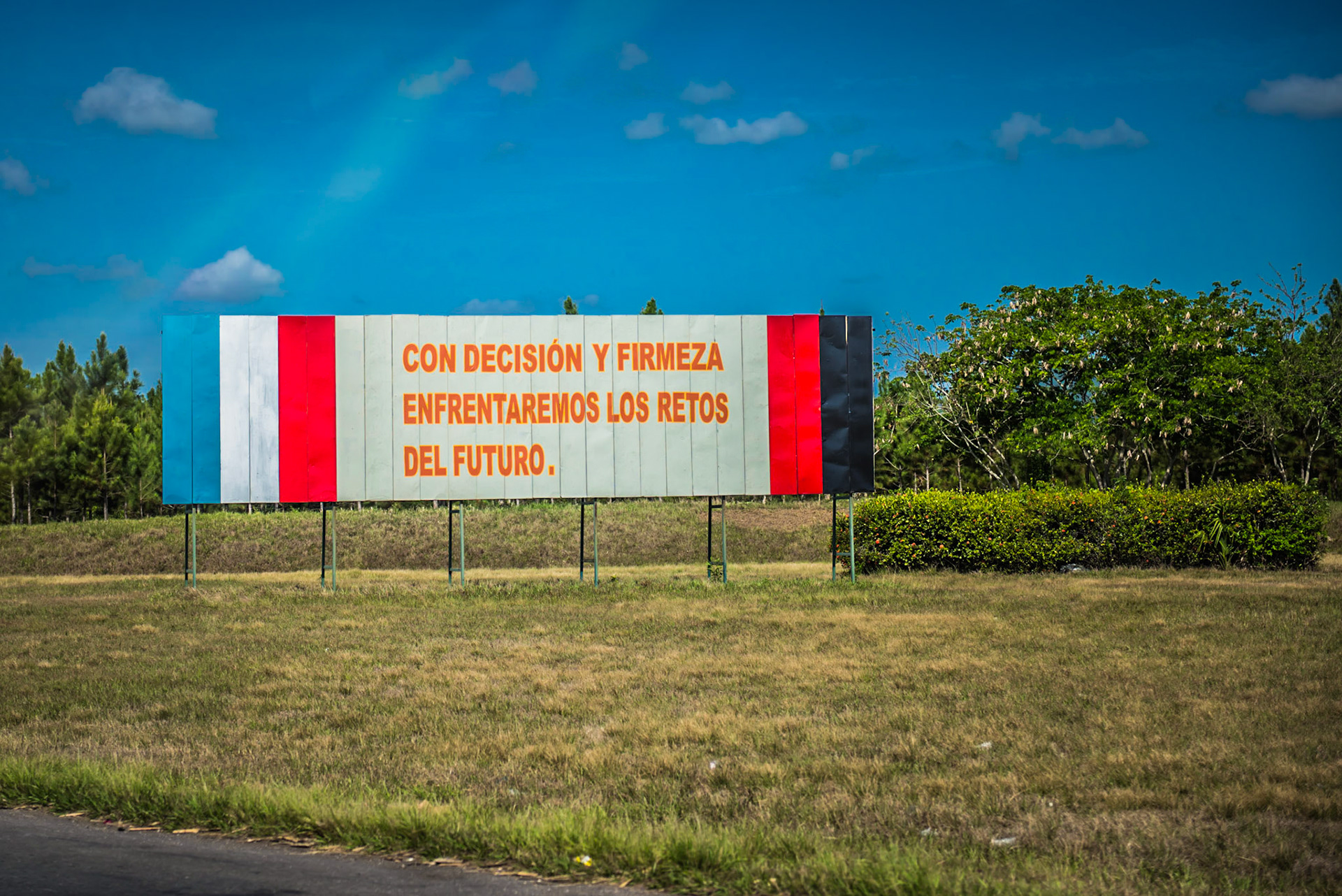 with decision and firmness face future challenges