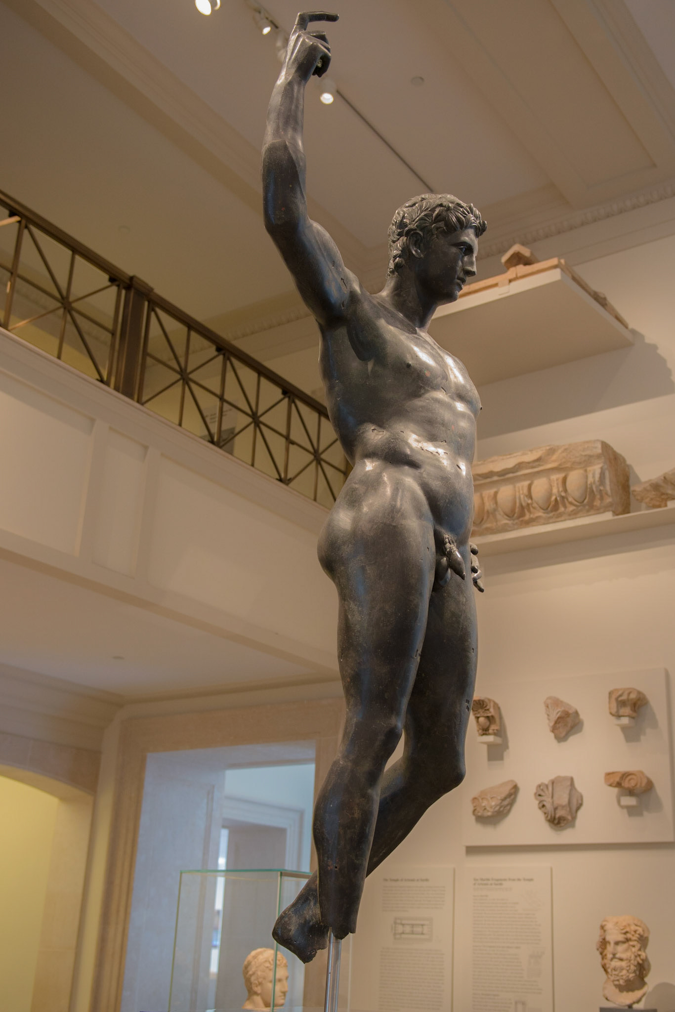 Athlete Bronze at Metropolitan Museum of Art