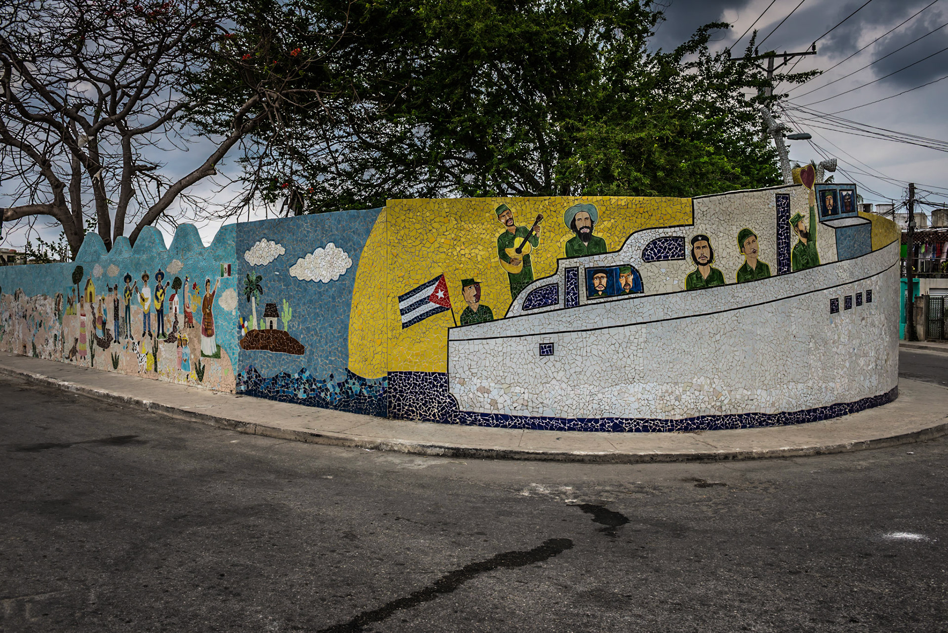 The boat Fidel rode to Cuba